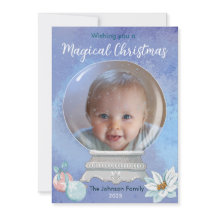 Magical Christmas Snow Globe