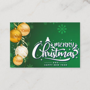 Magical Christmas Spirit Business Card
