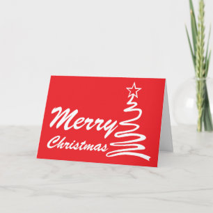 Magical Christmas Tree Holiday Card