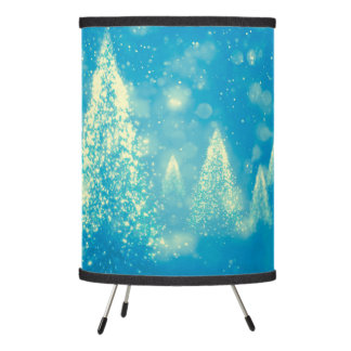 Magical Christmas Trees Tripod Lamp