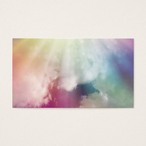 Customizable Magical Clouds Business Card Templates