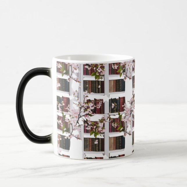 Magical Color Changing Library Mug - Heat Activate (Left)