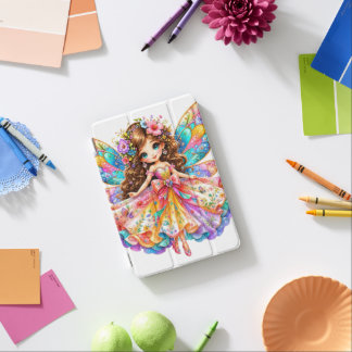 Magical Colorful Fairy Digital Clipart - Cute Fant iPad Mini Cover