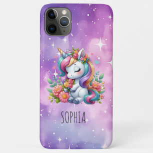 Magical Colorful Unicorn Girly Birthday Gift iPhone 11 Pro Max Case
