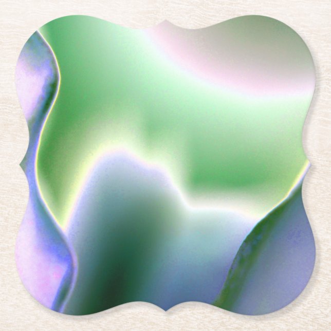 Magical Colors Paper Coaster (Front)