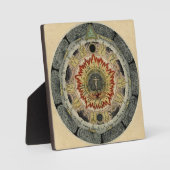 Magical Cosmic Rose Mandala Plaque (Front)