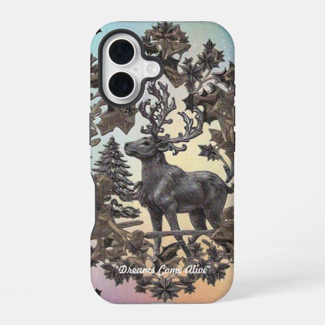 "Magical Creatures" Iphone Case (Back)