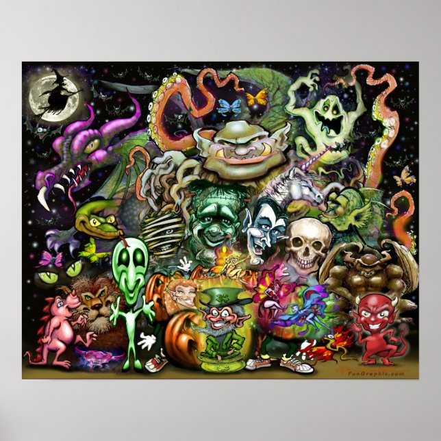 Magical Creatures Poster (Front)