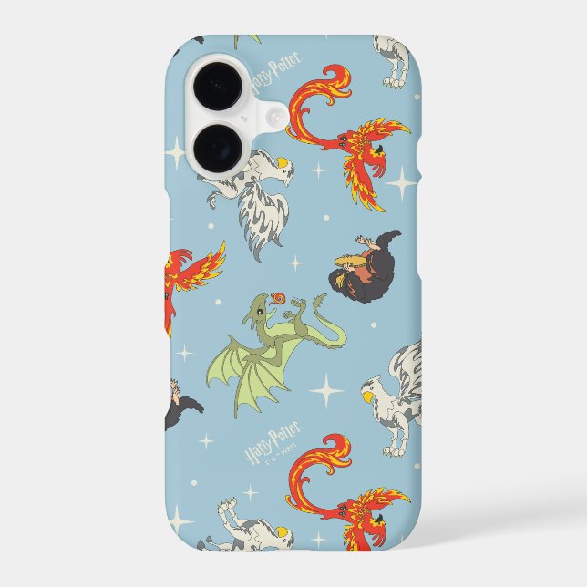 Magical Creatures Vintage Pattern Case-Mate iPhone Case (Back)