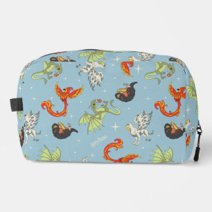 Magical Creatures Vintage Pattern Dopp Kit