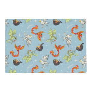 Magical Creatures Vintage Pattern Placemat