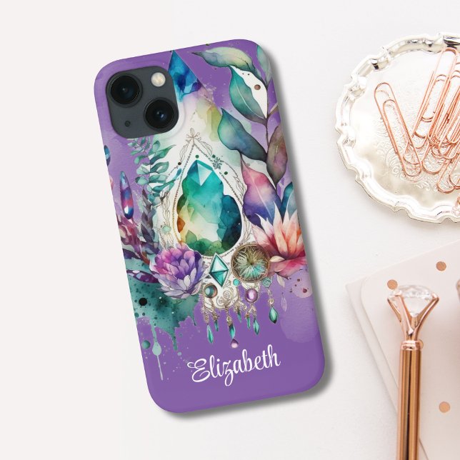 Magical Crystals Dreamcatcher Case-Mate iPhone Case (Creator Uploaded)