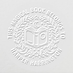 Magical Custom Book Library Embosser
