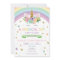 Magical Day Unicorn and Rainbows Birthday