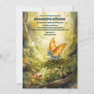 Magical Dragon Baby Shower Invitation