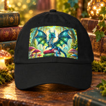 Magical Dragon Books & Mushrooms Fantasy