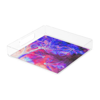 Magical Dragonfly Forest Acrylic Tray