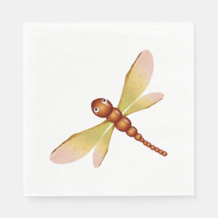 magical dragonfly made from chestnut and maple see napkins