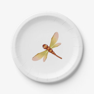 magical dragonfly made from chestnut and maple see paper plates