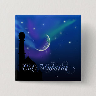 Magical Eid Night - Islamic Greeting Button