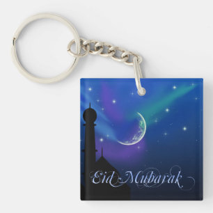 Magical Eid Night - Islamic Greeting Keychain