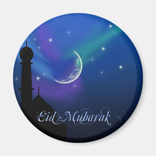 Magical Eid Night - Islamic Greeting Magnet