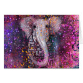 magical elephant card (Front Horizontal)