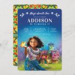 Magical Encanto Mirabel Birthday Invitation<br><div class="desc">Thank all your family and friends for coming to your child's Birthday with these Encanto Thank You notes. Personalize by adding a custom Thank You message!</div>