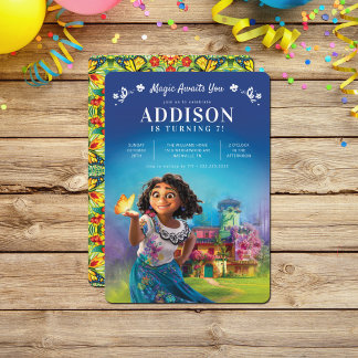 Magical Encanto Mirabel Birthday Invitation