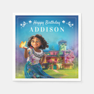 Magical Encanto Mirabel Birthday Napkins