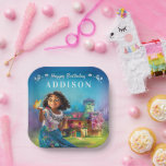 Magical Encanto Mirabel Birthday  Paper Plates<br><div class="desc">Celebrate your child's Encanto themed Birthday with these magical paper plates. Personalize by adding your child's name.</div>