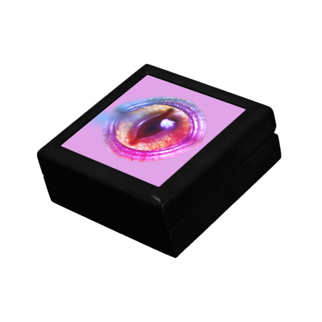 Magical Enchanted Fantasy Dragon's Eye Jewelry Gift Box (Side)