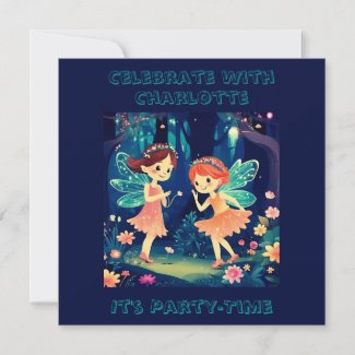 Magical Enchanted Forest Fairies Birthday Party