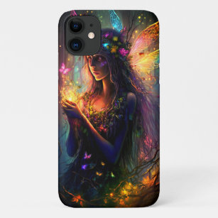 Magical Enchanted Forest Fantasy Fairy Lights iPhone 11 Case
