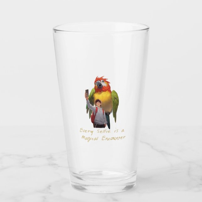 Magical Encounter: Every Selfie is a Magic Art Glass (Front)