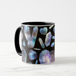 Magical Energy Crystals Rainbow Crystal Rocks Mug