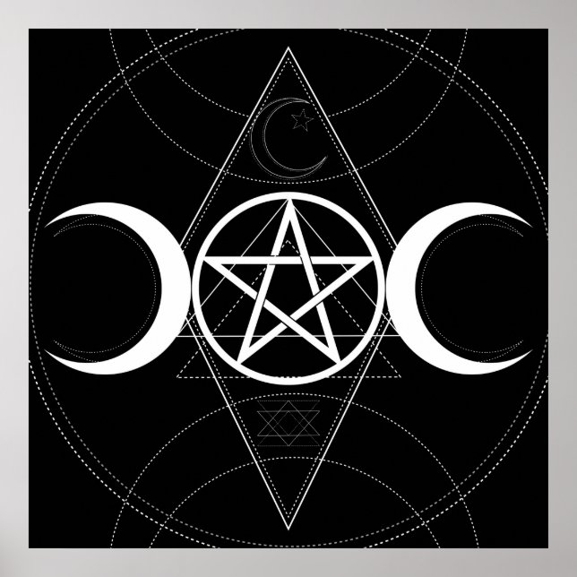 Magical Energy Crystals Rainbow Crystal Rocks Poster (Front)