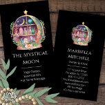 Magical Essential Oils Apothecary Yoga Crystals  Business Card at Zazzle