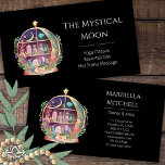 Magical Essential Oils Apothecary Yoga Crystals Business Card at Zazzle