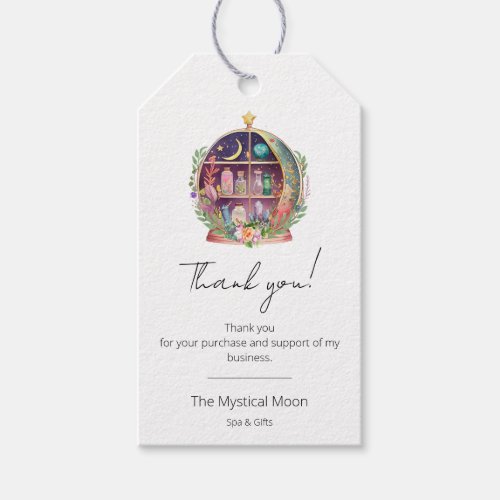 Magical Essential Oils Apothecary Yoga Thank You Gift Tags