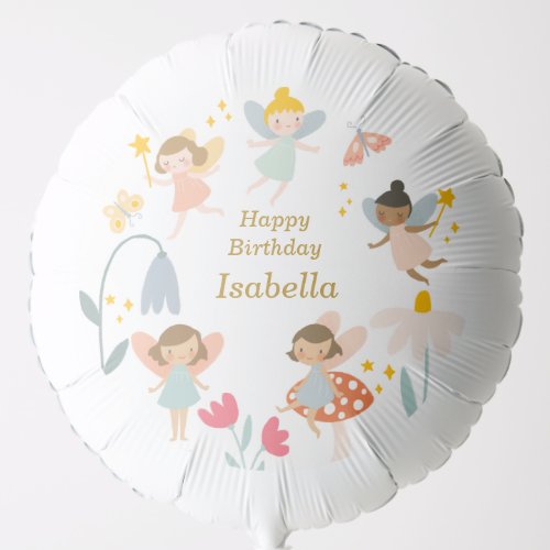 Magical Fairies Party Balloon