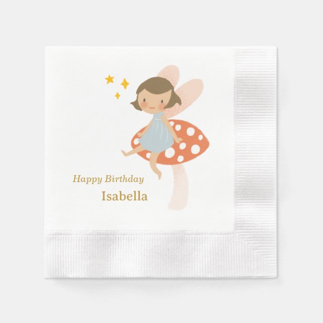 Magical Fairies Party Napkins (Front)