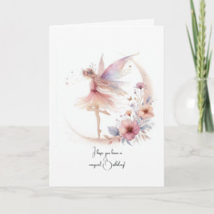Magical Fairy Birthday Card