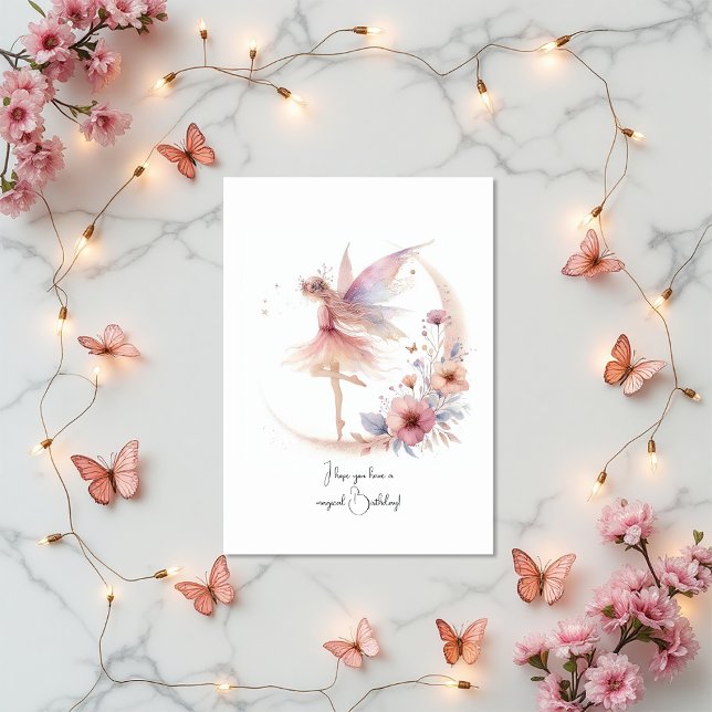 Magical Fairy Birthday Card (Magical Fairy Birthday Card)