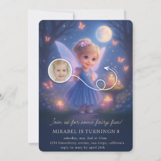 Magical Fairy Birthday Invitation