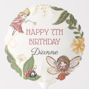Magical Fairy Birthday Party Balloon