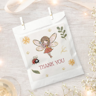 Magical Fairy Birthday Party Favor Bag