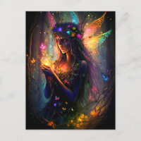 Magical Fairy Enchanted Forest Fantasy Butterflies