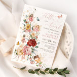 Magical Fairy Floral Garden Pixie Girls Birthday I Invitation<br><div class="desc">Flutter and twirl for the birthday girl! These beautiful invitations feature colorful garden flowers,  magical little fairies and delightful butterflies. Personalize the invite with your details and if you want to further re-arrange the style and placement of the text,  please press the "Click to customize further" button.</div>