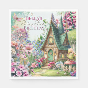 Magical Fairy Forest Party Napkin
